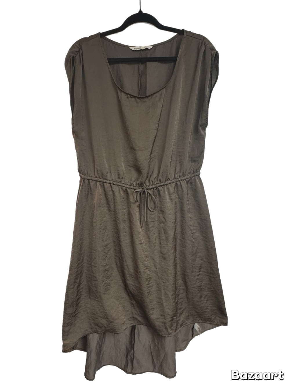 Old Navy Olive Green High-Low Drawstring Dress Women’s Large